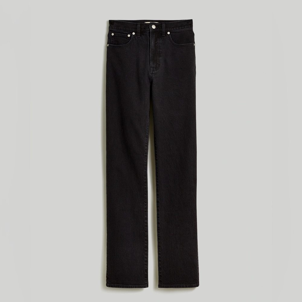 Madewell Curvy 90’s Straight Jeans SZ: 26. Belmere Wash/Black